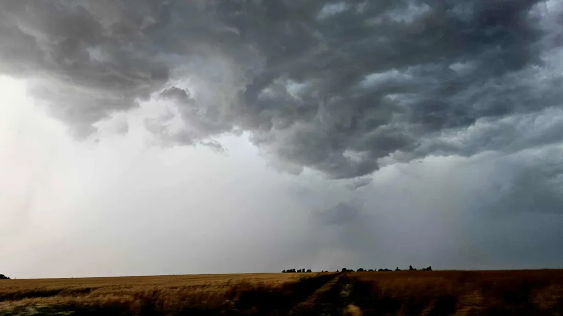 Météo, nuage menaçant