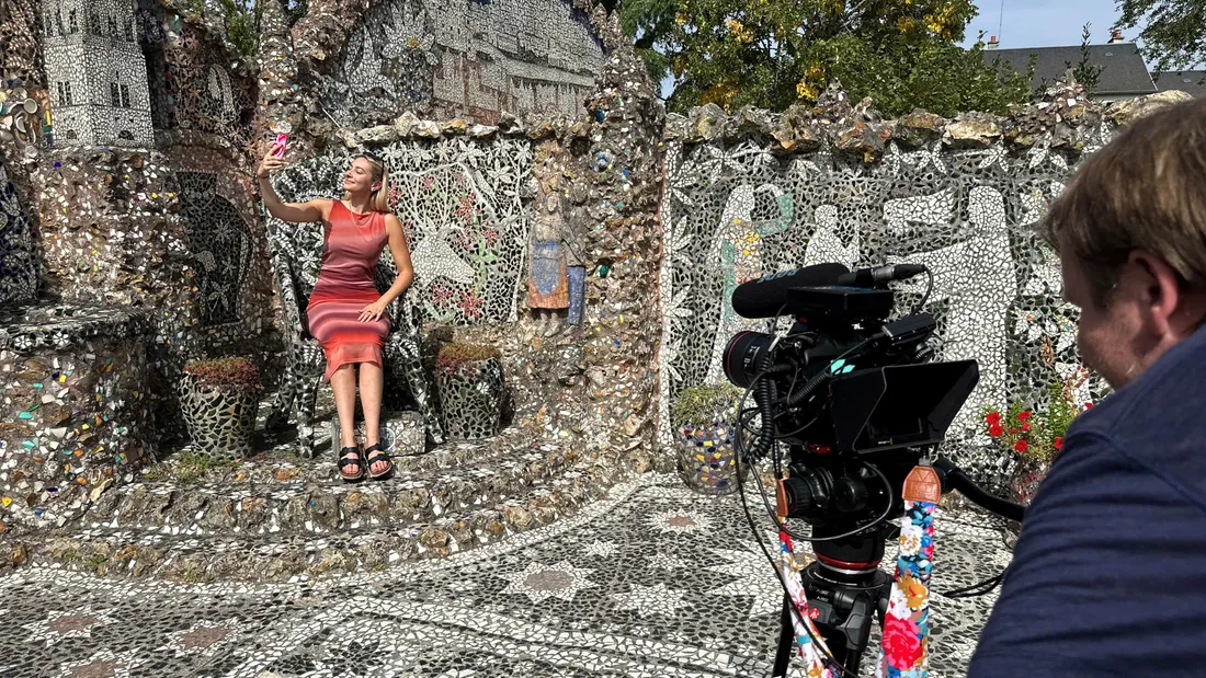 picassiette film Inès Fourbet, une visiteuse de la maison