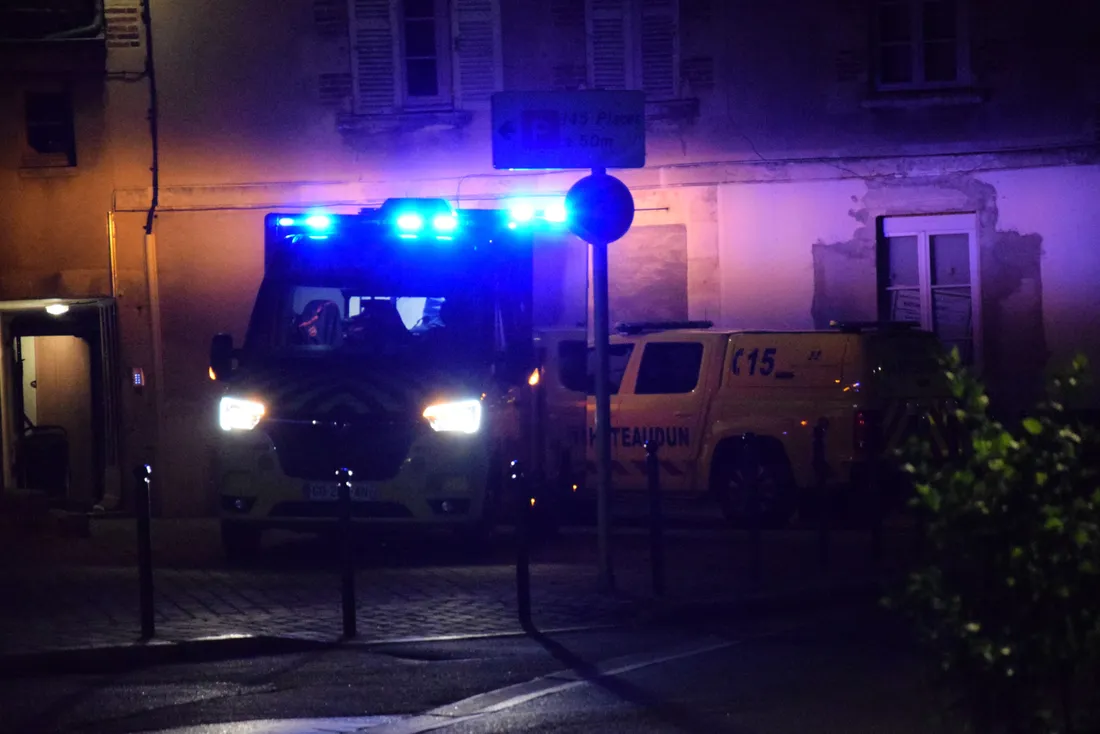 Châteaun, intervention pompiers de nuit, SDIS 28