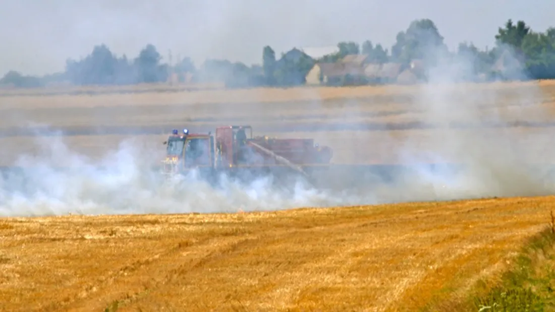 feu d'espaces naturels, incendie, SDIS 28,