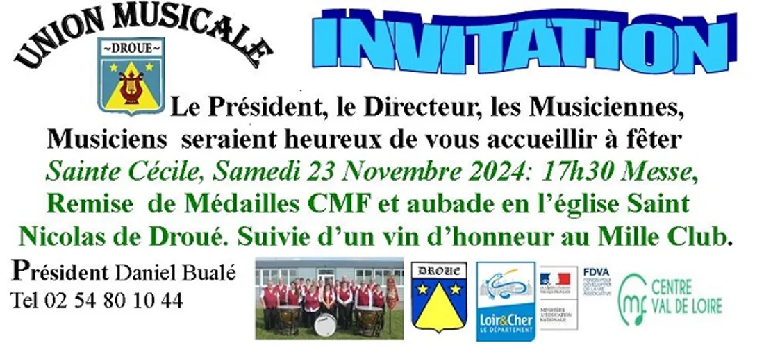 DROUÉ (41) - Sainte Cécile