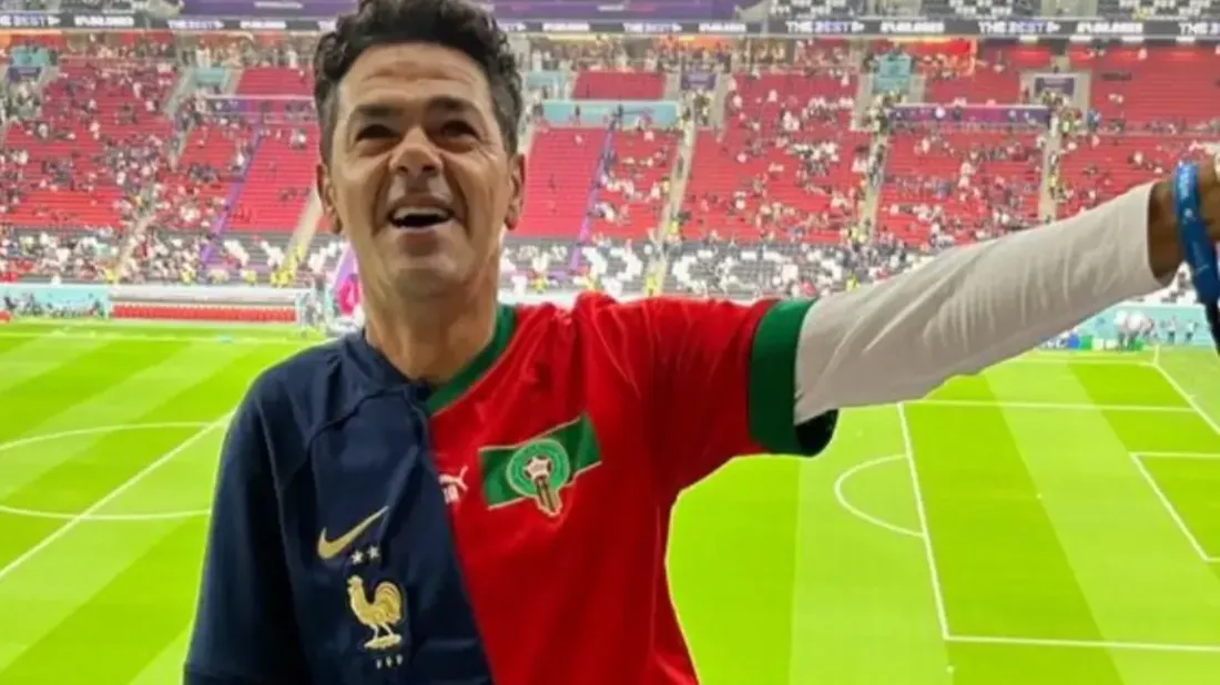 jamel debbouze maillot france-maroc