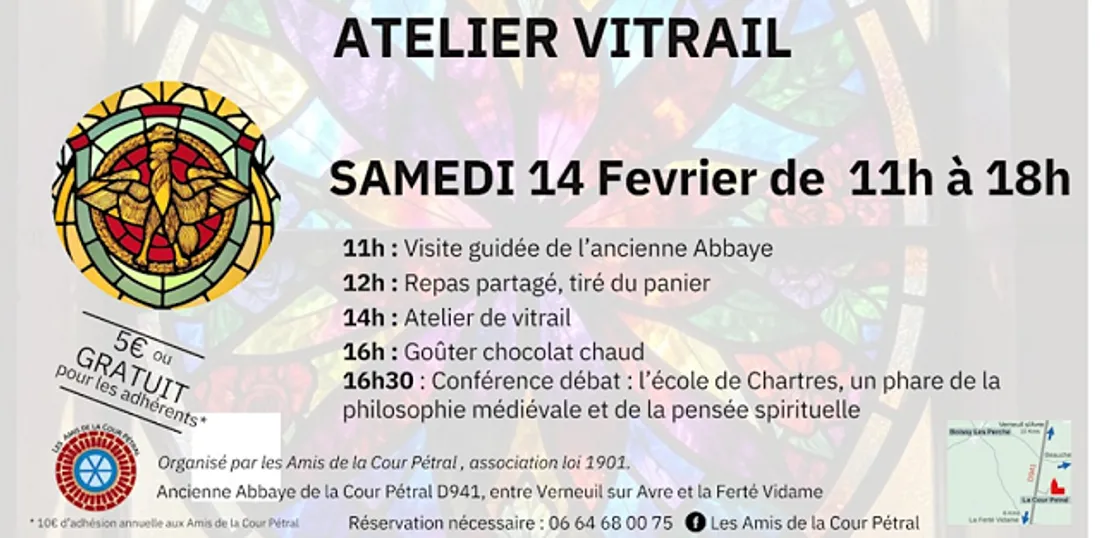 BOISSY-LES-PERCHE - Atelier vitrail