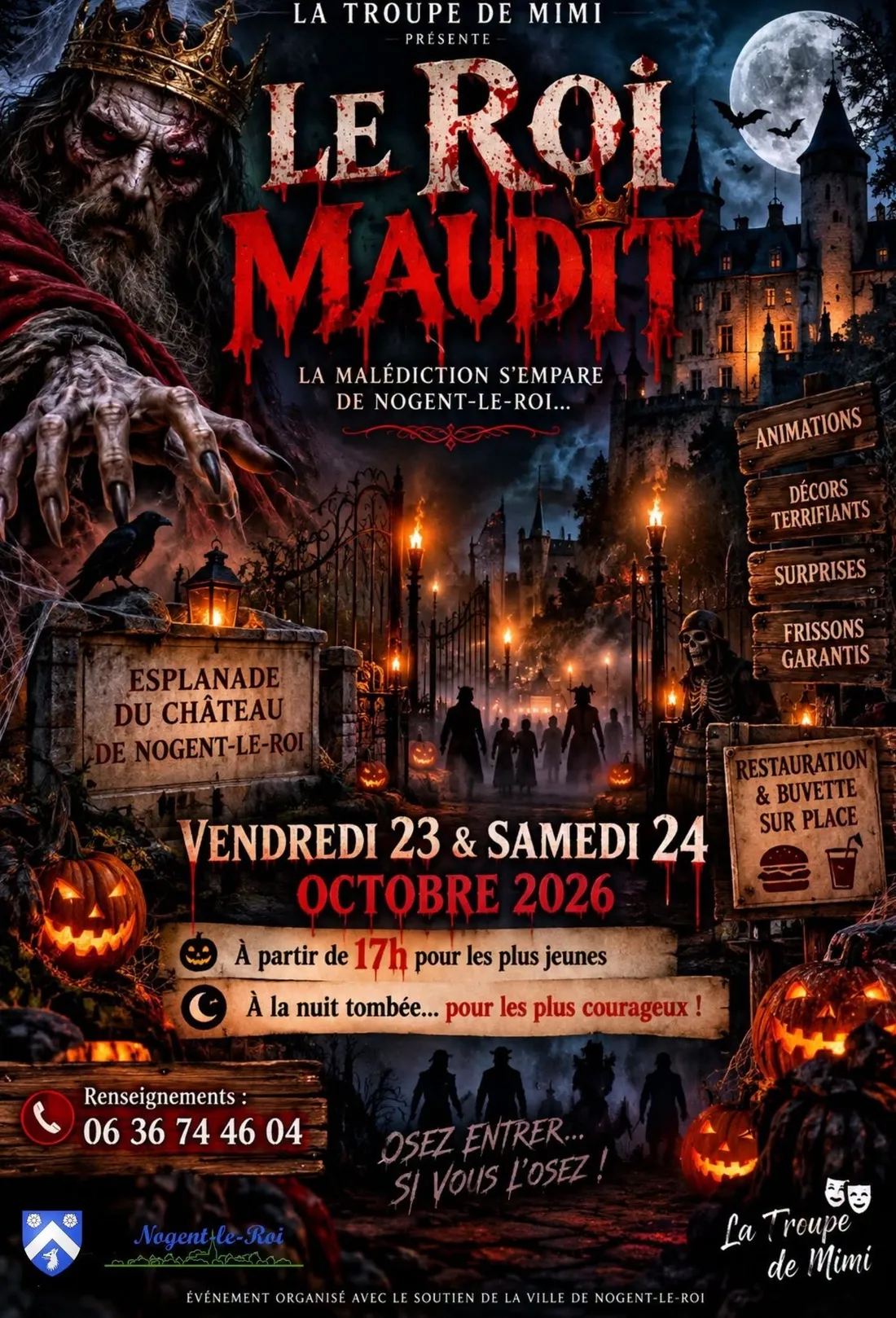 La Roi Maudit à Nogent-le-Roi