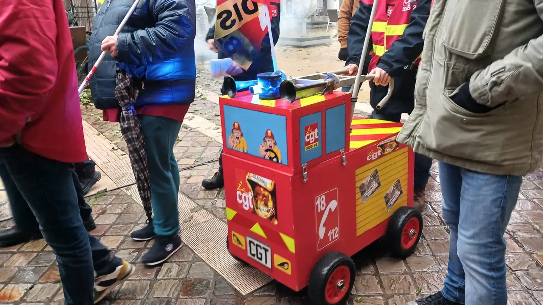 grève pompiers / CGT des agents du SDIS 28
