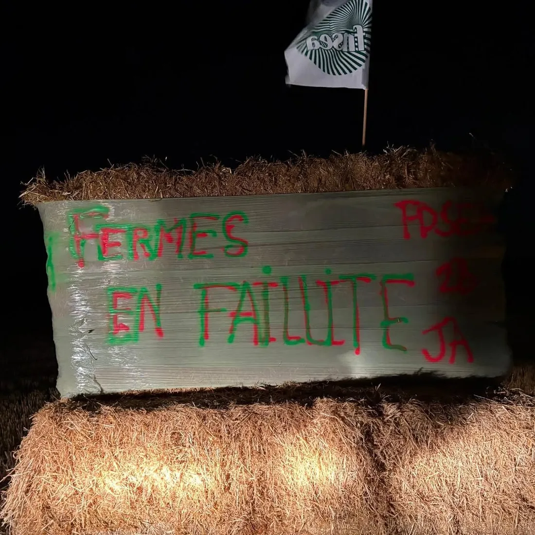 manifestation agricole / agriculteurs en colère / sécheresse / indemnités