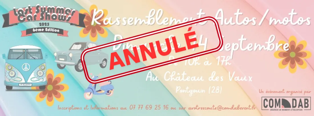 last summer car show, rassemblement, voitures, château des vaux