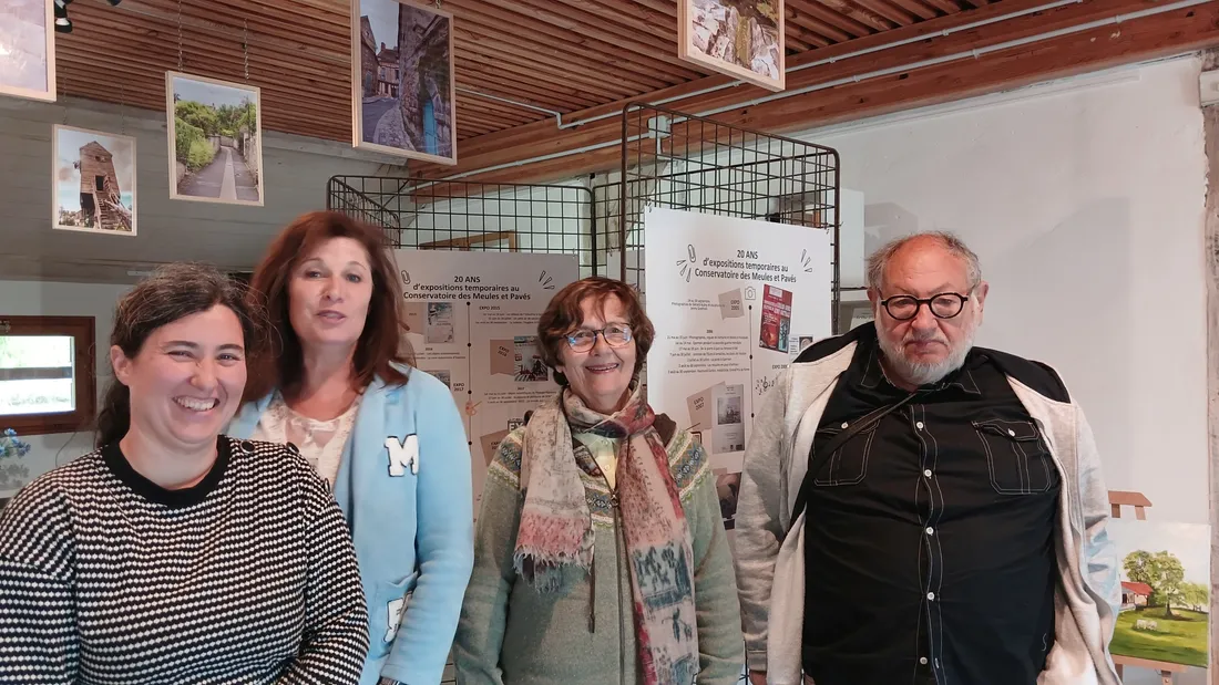 bénévoles Conservatoire des Meules et Pavés d'Épernon