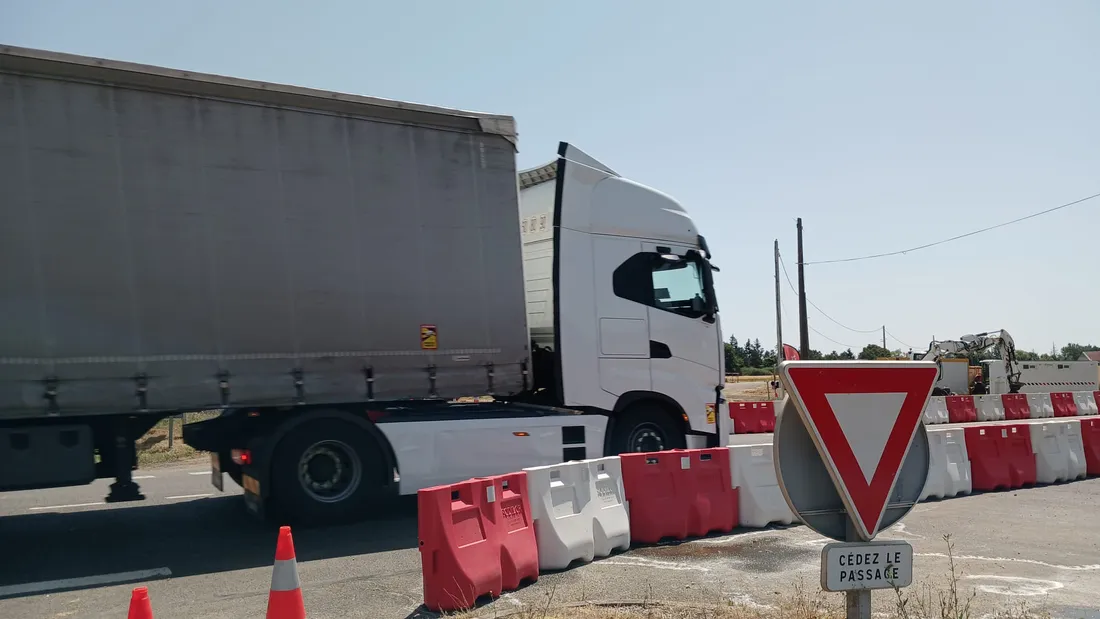 travaux route nationale Châteaudun N10