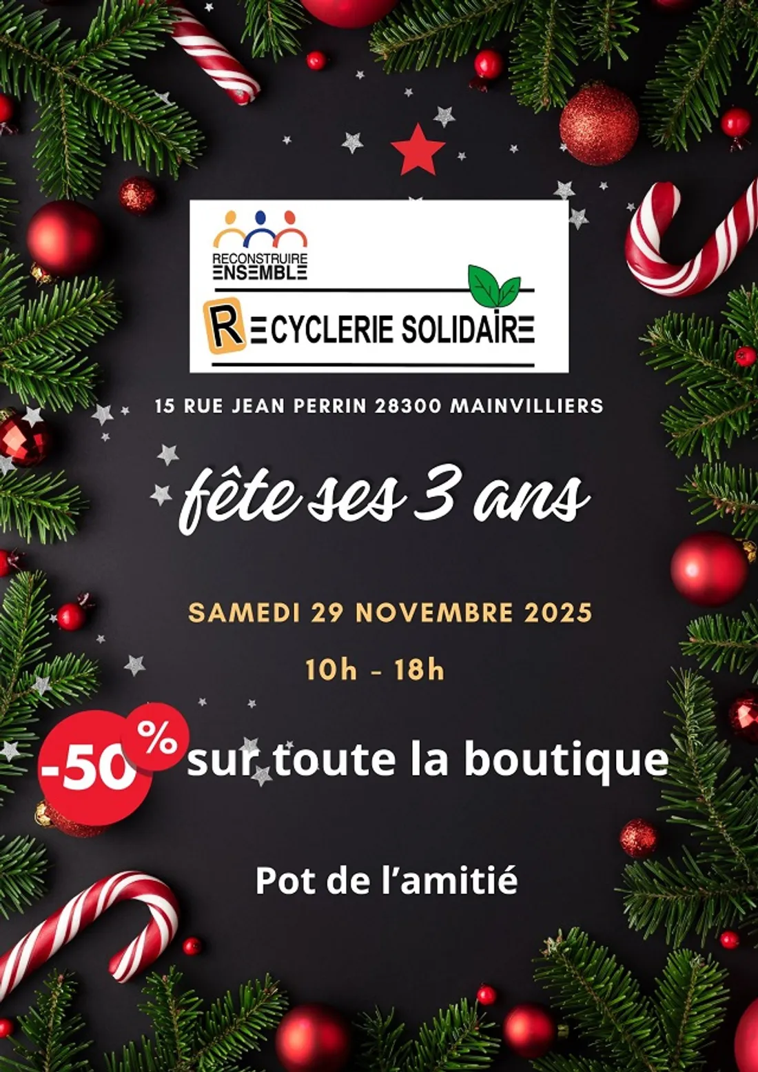 MAINVILLIERS - La Recyclerie Solidaire fête ses 3 ans