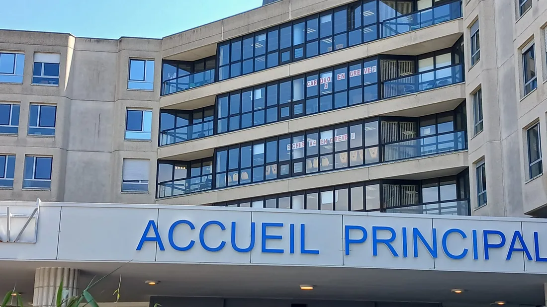 services en grève / CH Chartres