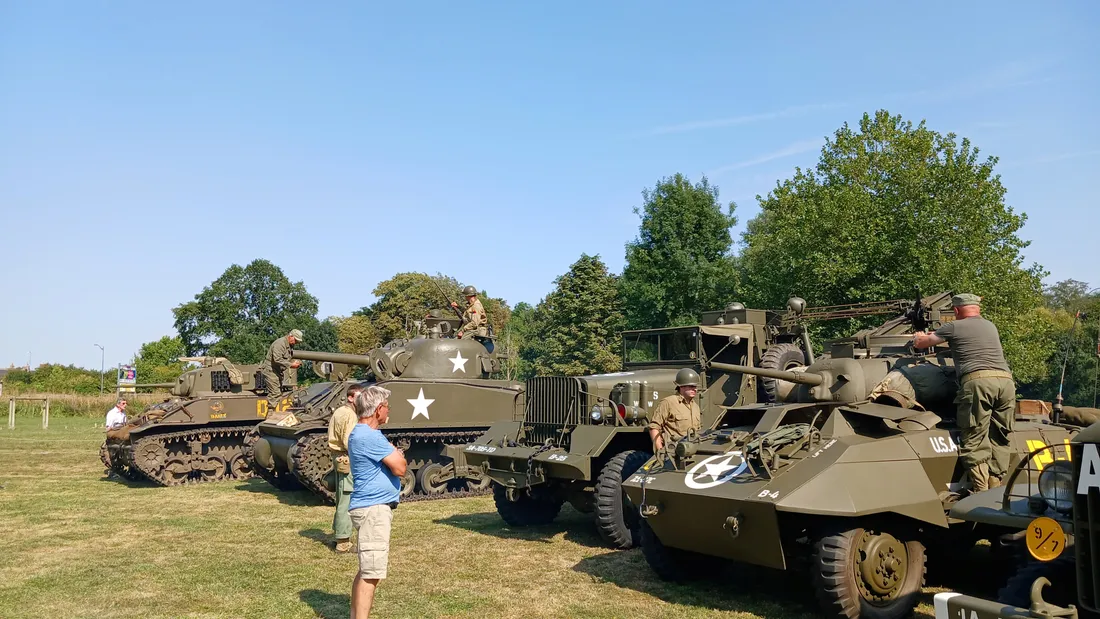 Marboué / véhicules militaires / Seconde Guerre mondiale 