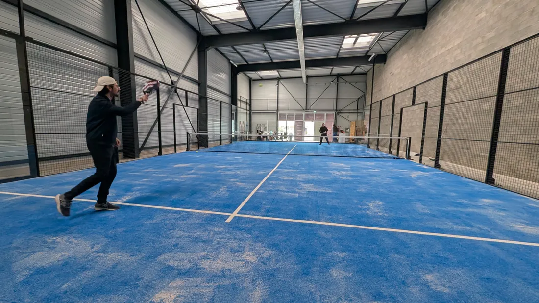 Le premier padel ouvre à Châteaudun © Radio Intensité
