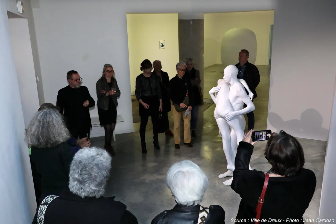 vernissage - Tu me fais tourner la tête - Daniel Firman