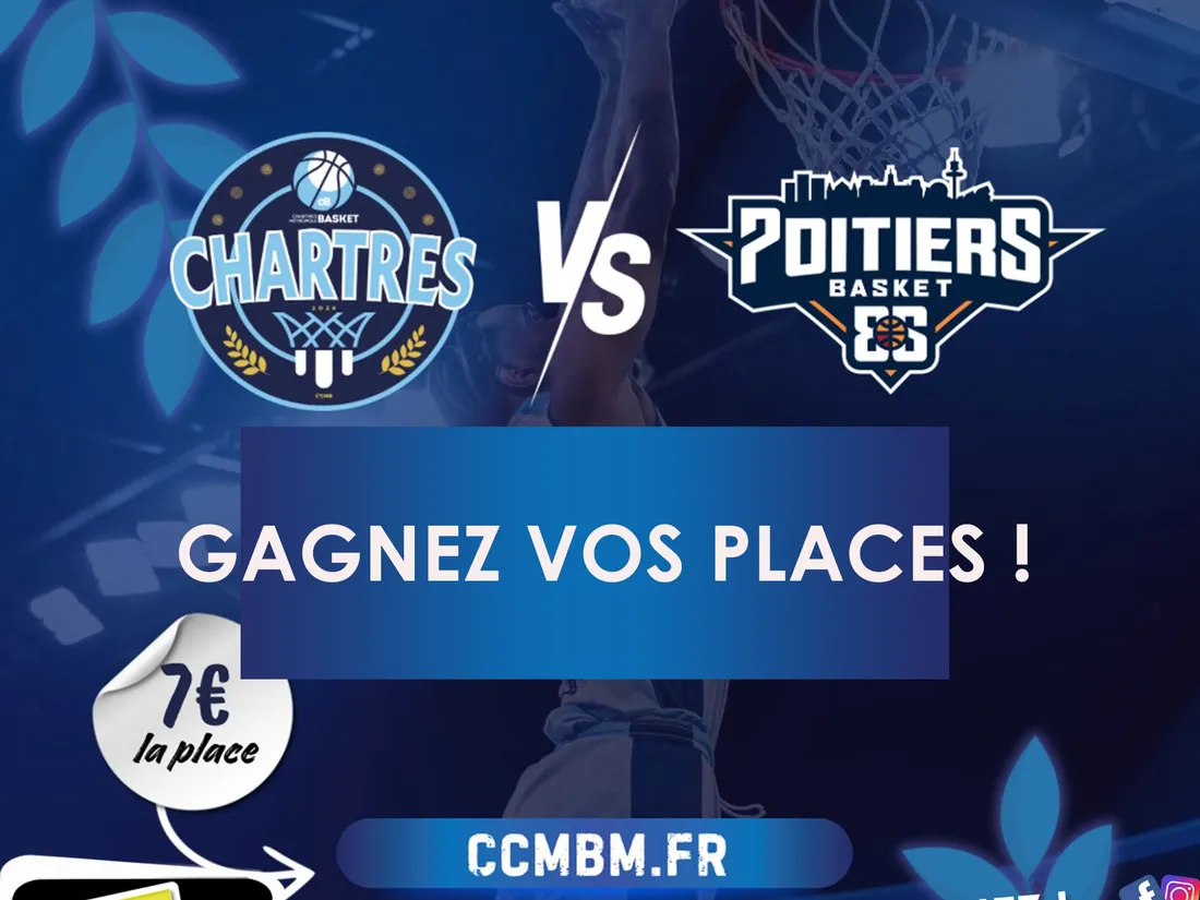 Gagnez vos places pour le match C'CMBM vs POITIERS !