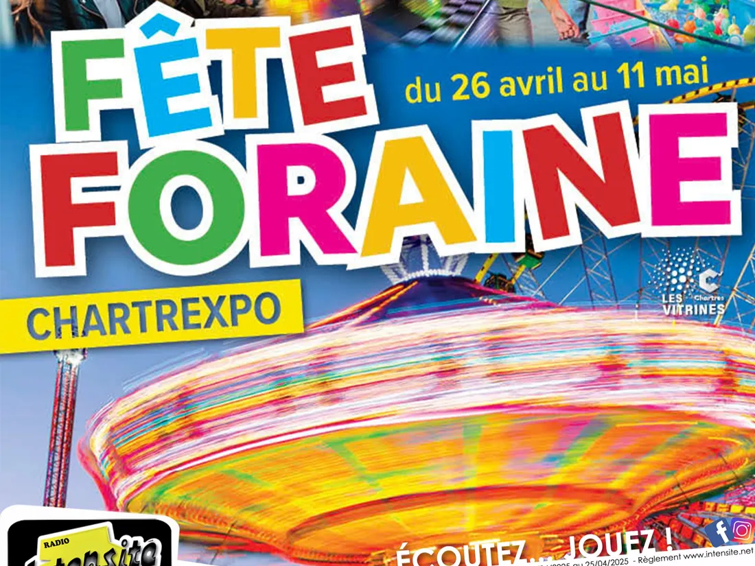 La fête foraine de Chartres est de retour !