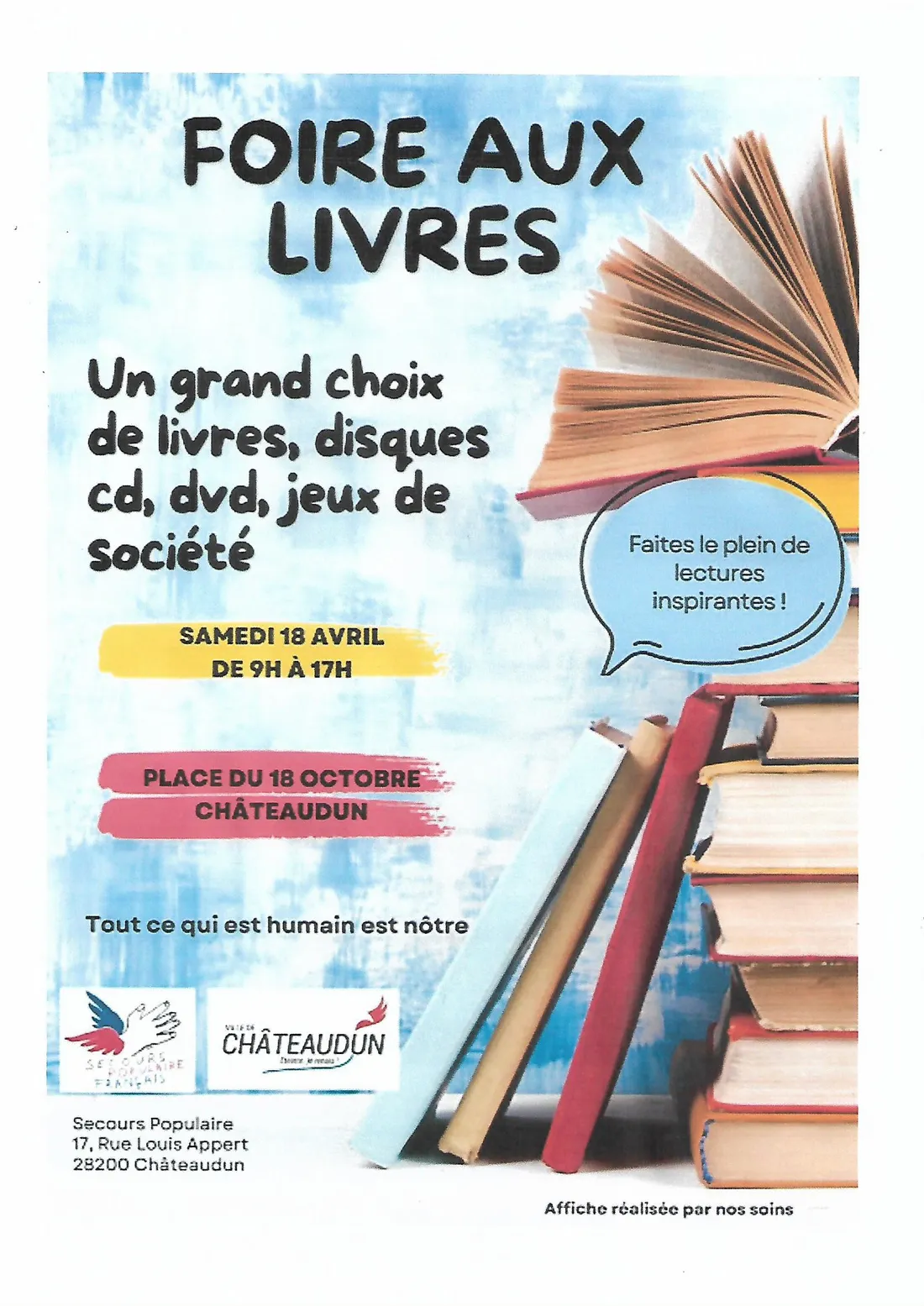 chateaudun - foire aux livres