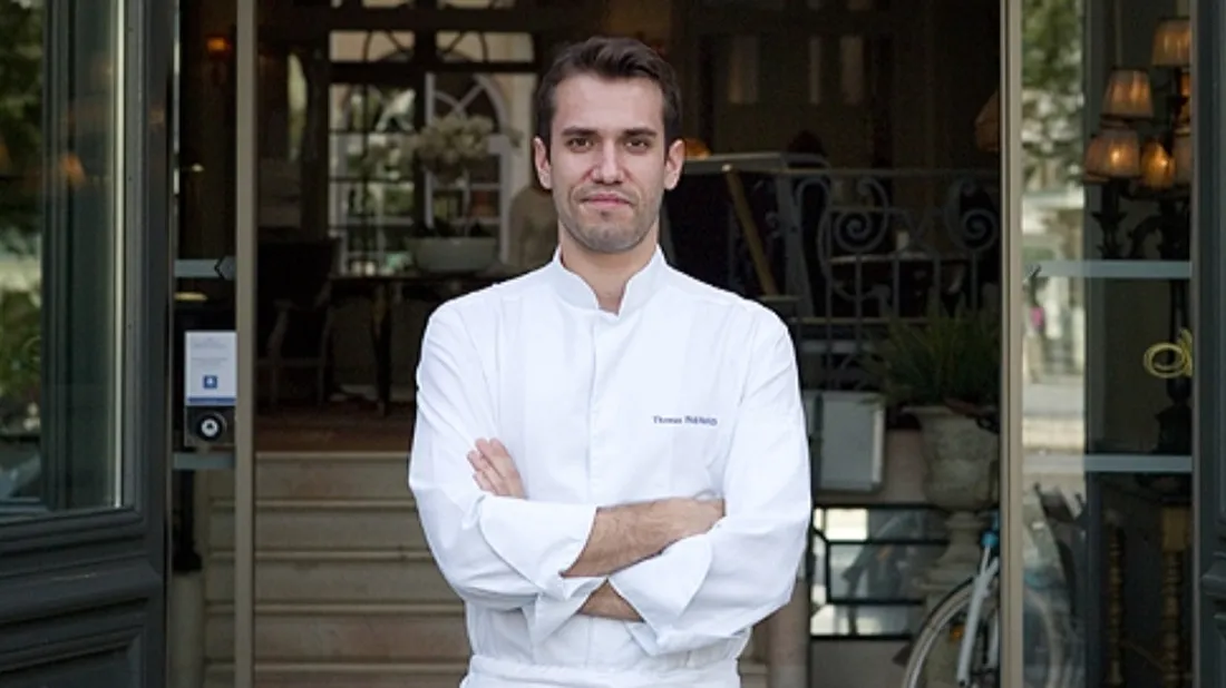 Thomas Parnaud, chef du  restaurant du Grand Monarque "Le Georges" à Chartres 