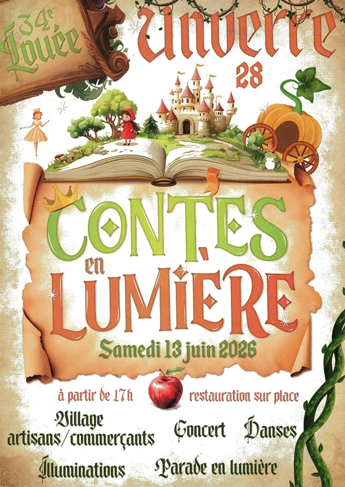 UNVERRE - 34e Louée : Contes en lumière