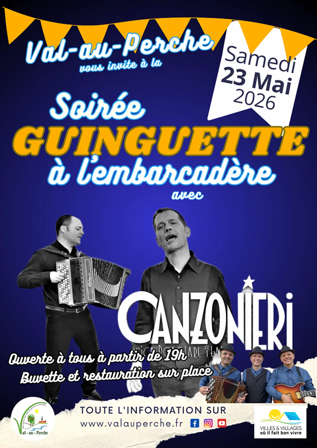 LE THEIL-SUR-HUISNE (61) - Soirée Guinguette à l'Embarcadère