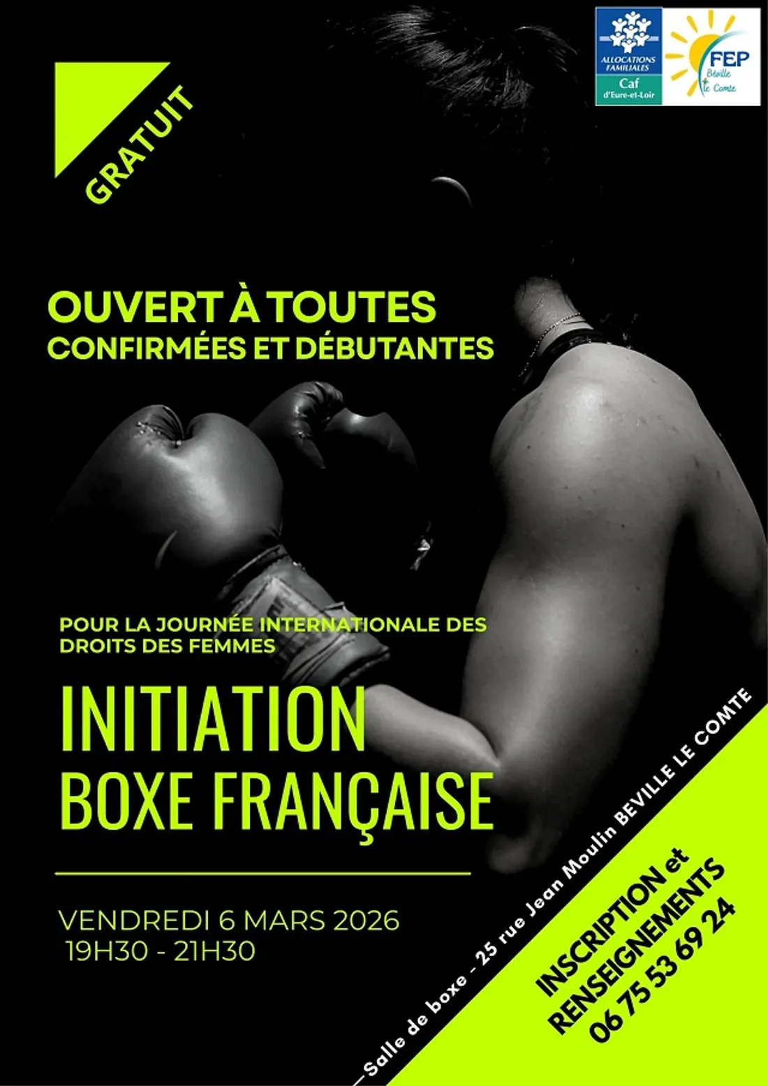BÉVILLE-LE-COMTE - Initiation boxe française