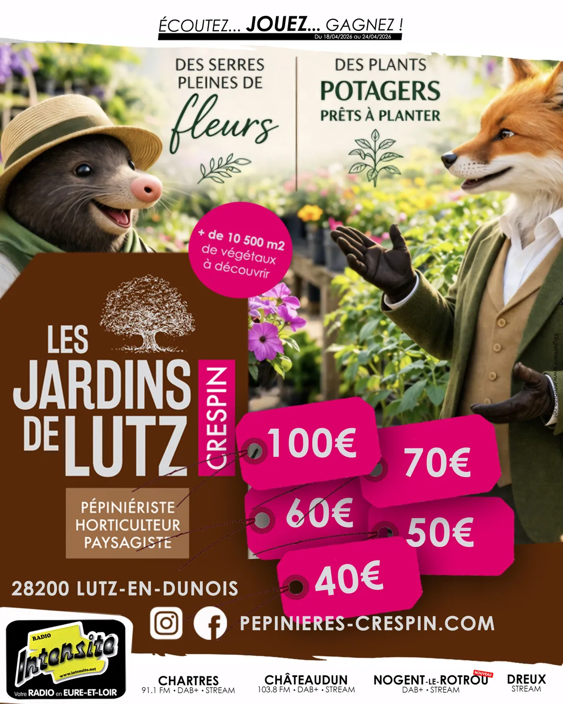 Fêtez le printemps avec les pépinières Crespin !
