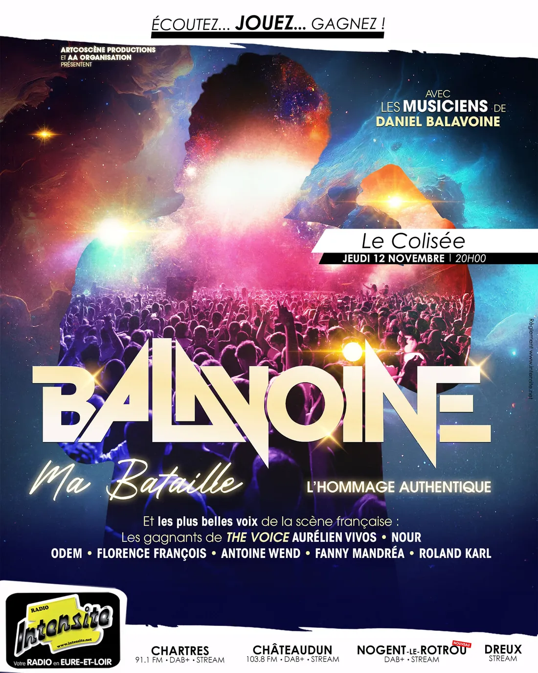 Revivez les tubes de Daniel Balavoine au Colisée !