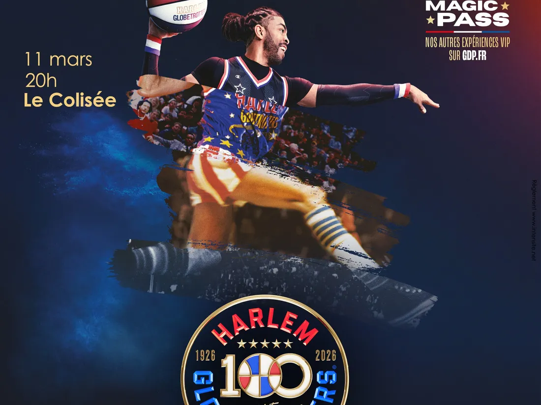 Fêtez les 100 ans des Harlem Globetrotters au Colisée !