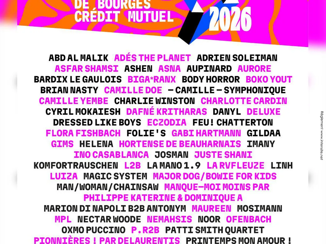 Vivez les 50 ans du Printemps de Bourges avec Intensité !