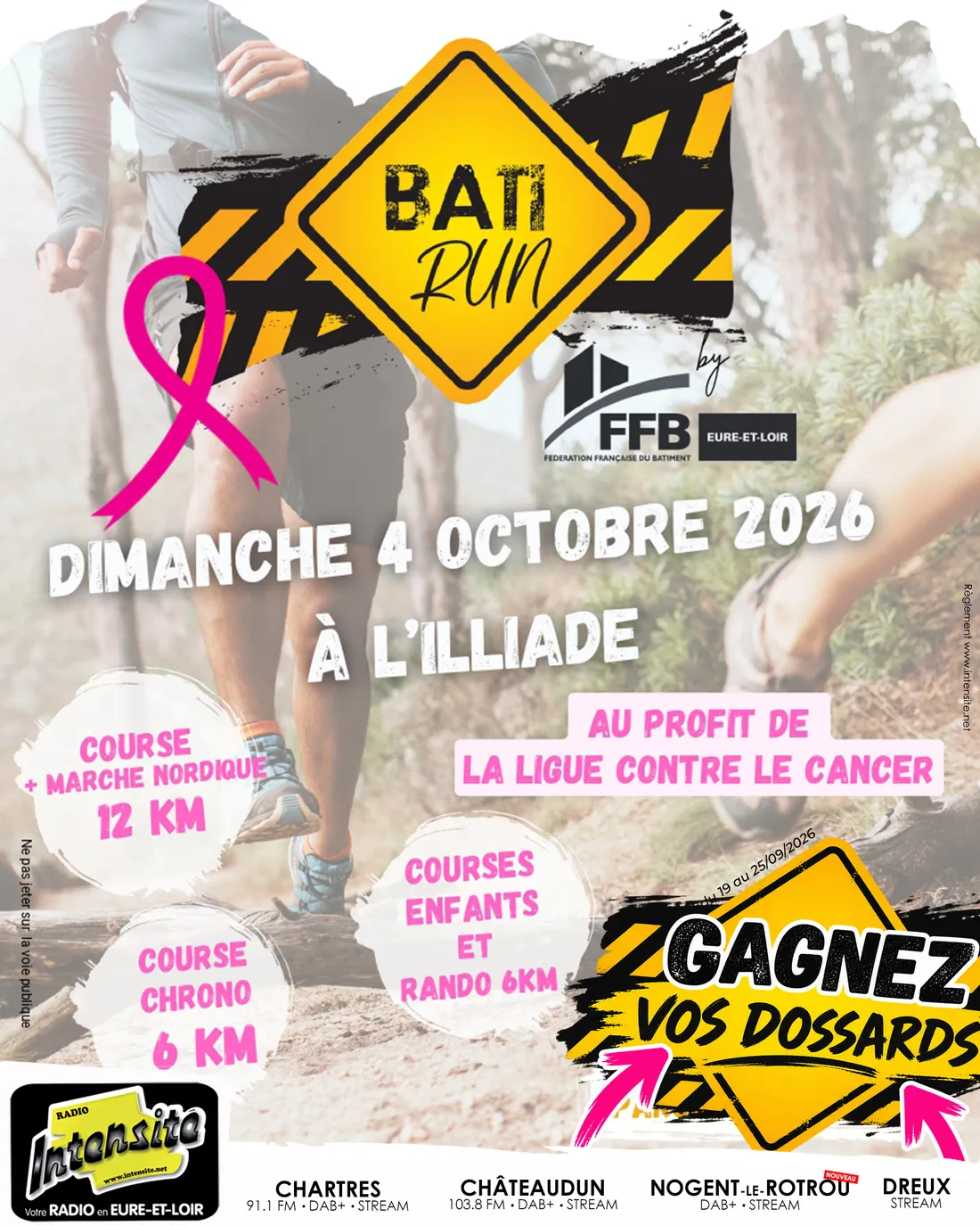 Courez pour la bonne cause à la Bâti Run !