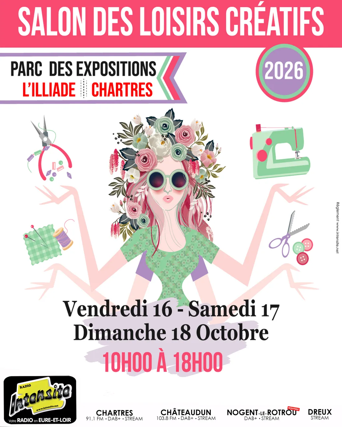 Le salon des loisirs créatifs vous attend à L'Illiade !
