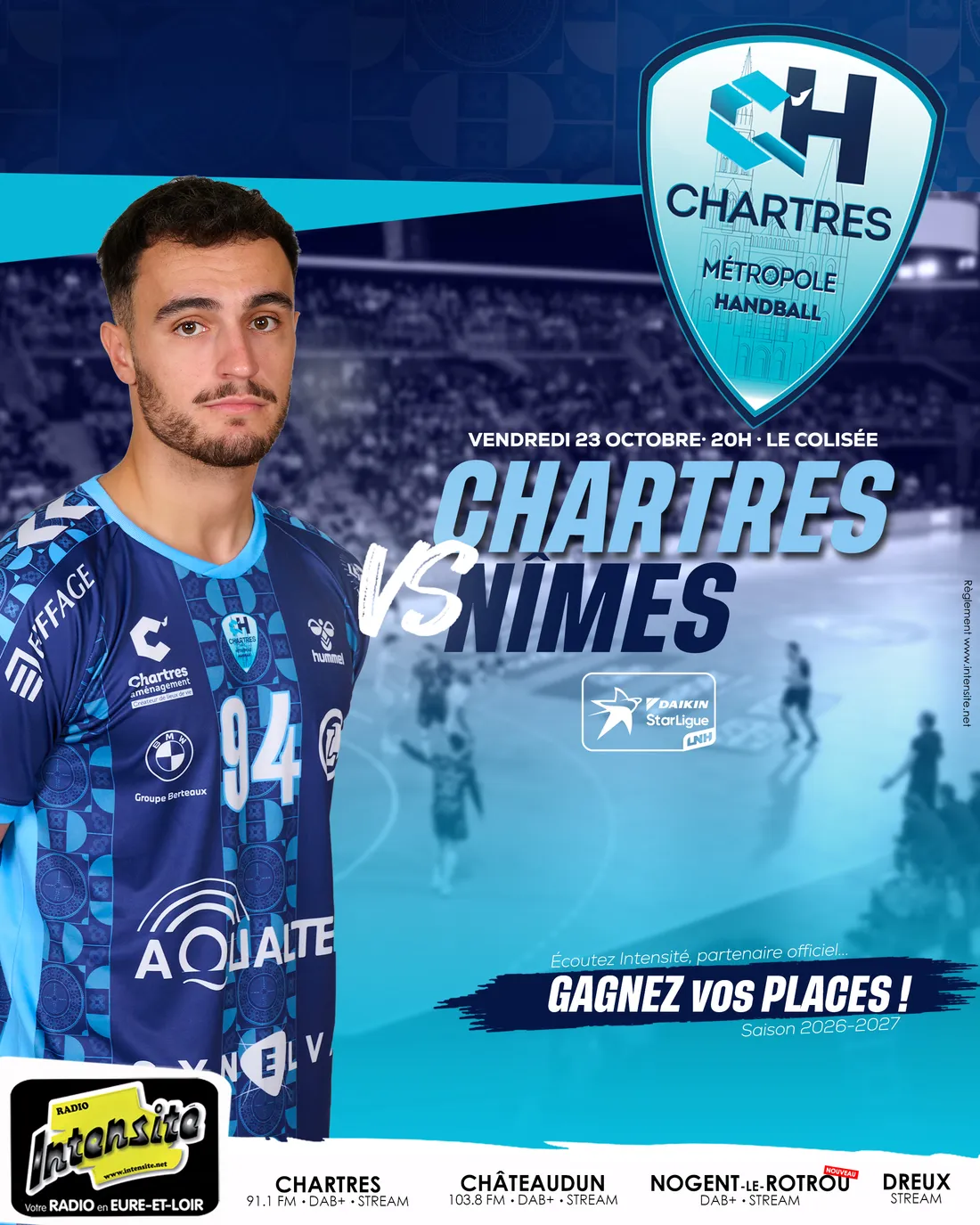 Assistez au duel CCMHB vs NÎMES avec Intensité !