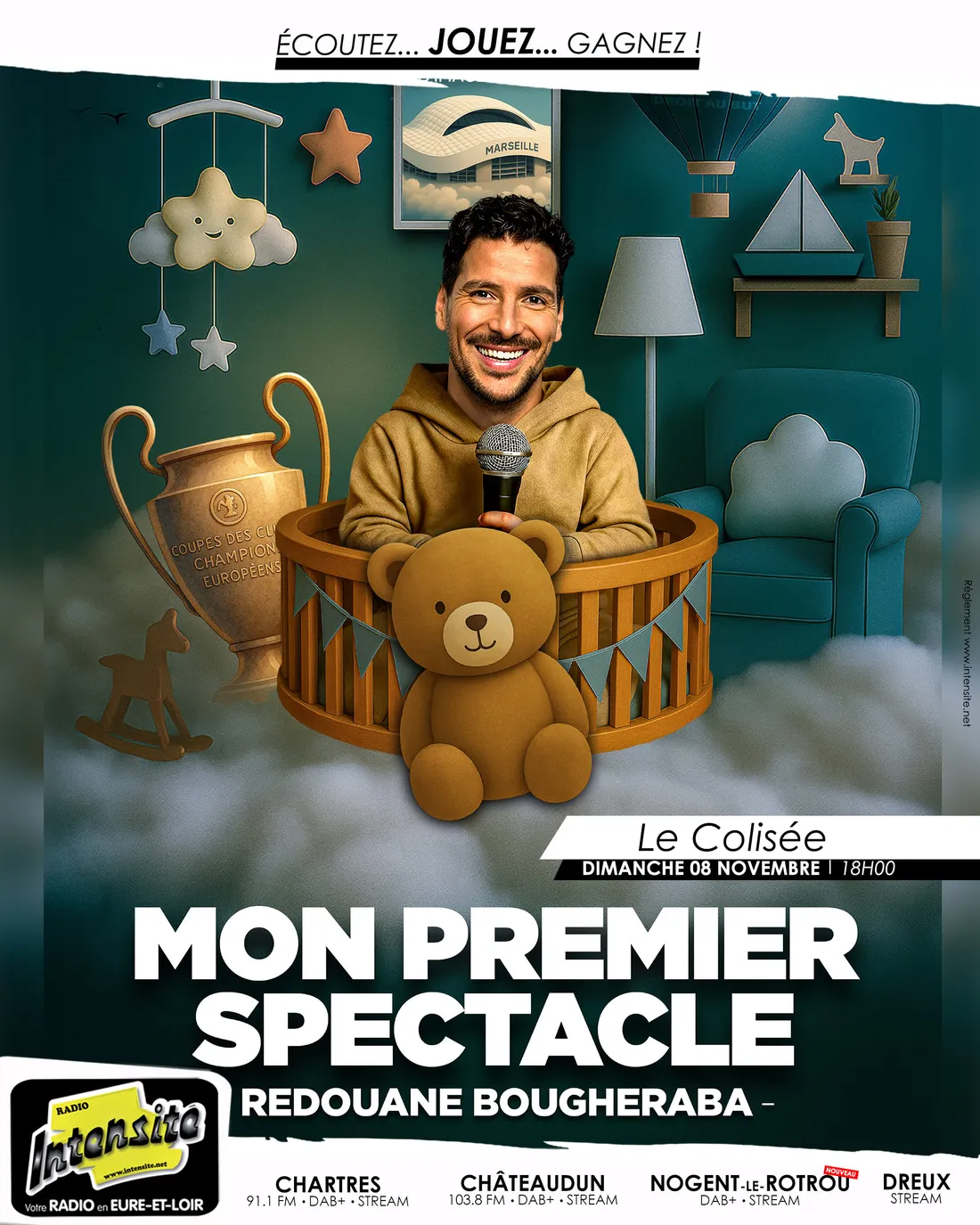 Passez un bon moment avec Redouane Bougheraba !