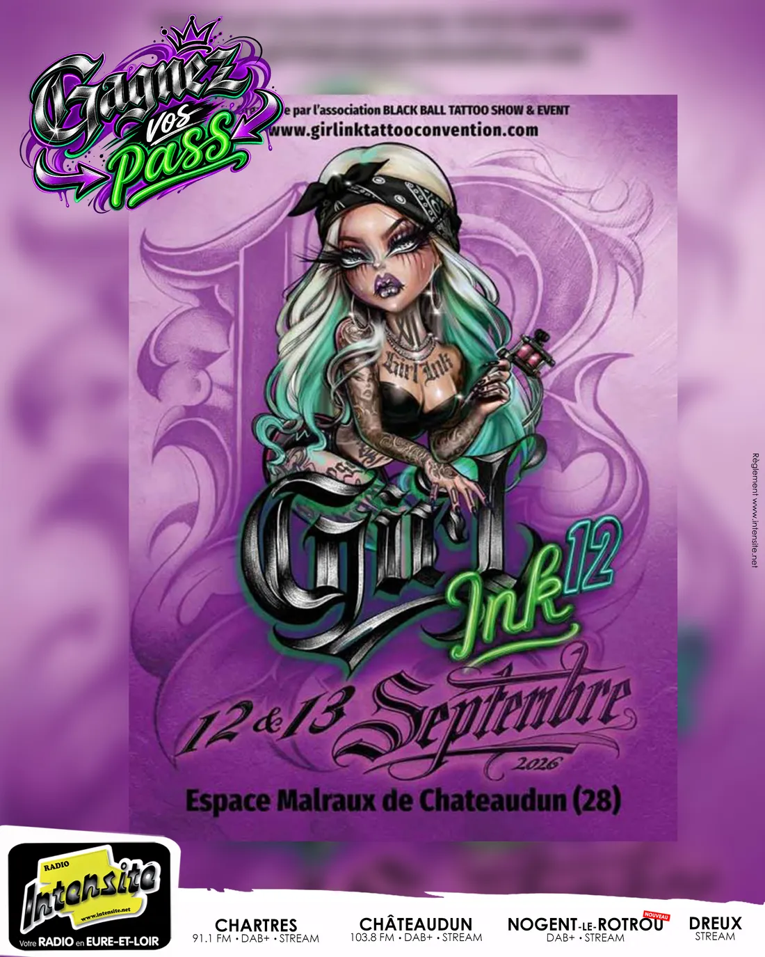 Découvrez la Girl Ink Tattoo Convention !