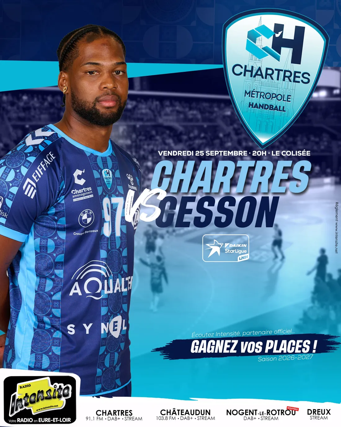 Jouez et Assistez au match C'CMHB vs CESSON-RENNES !