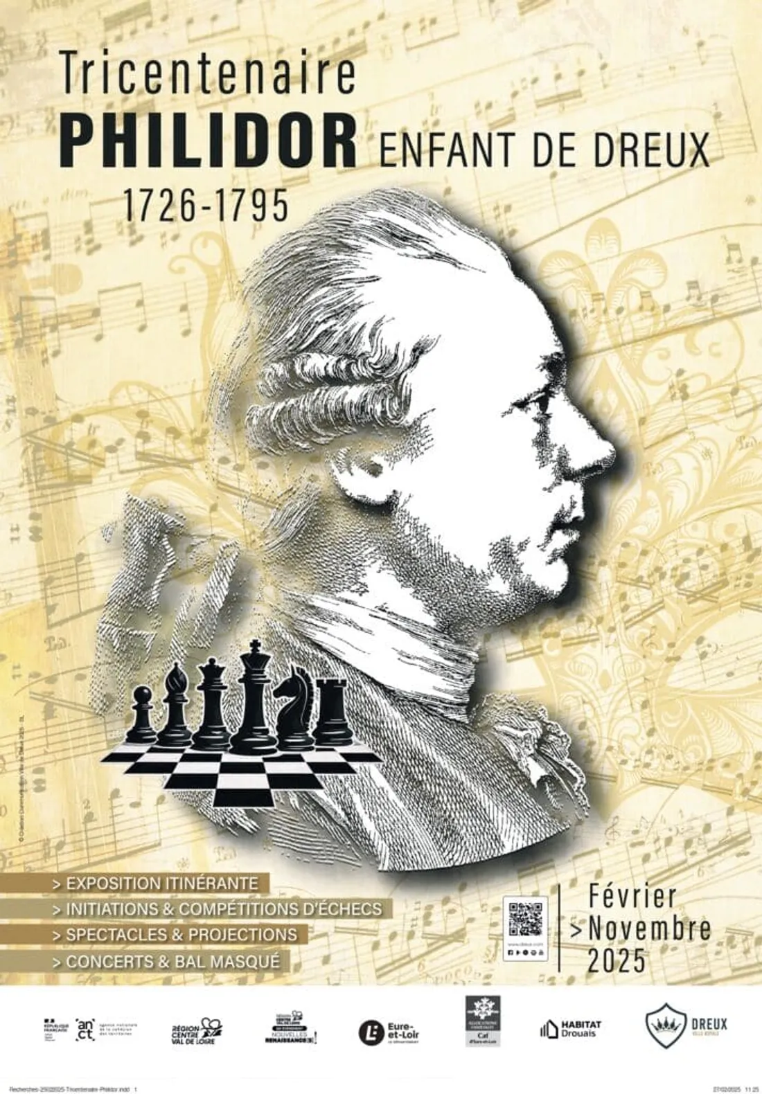 Tricentenaire Philidor de Dreux