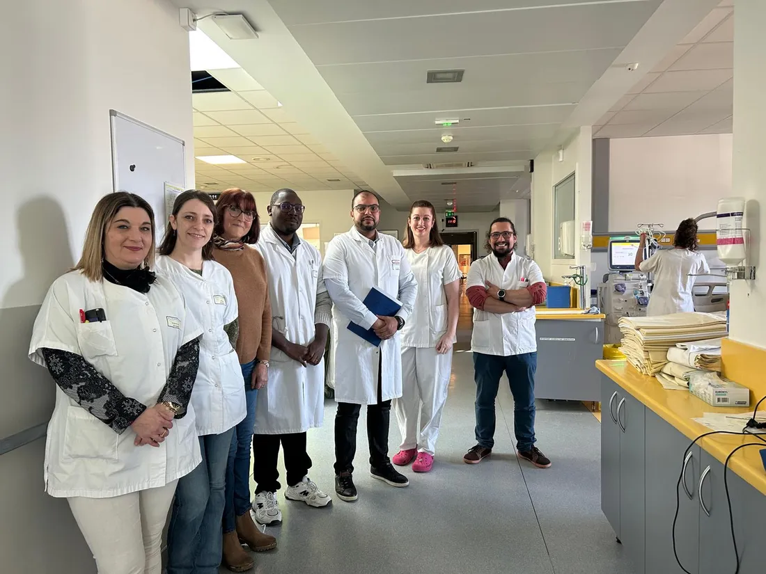 Service néphrologie hémodialyse de l'hôpital Louis Pasteur, Le Coudray ©Radio Intensité