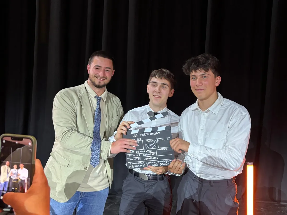 Récompense "je filme le métier qui me plait" ©Marc Lourdelle