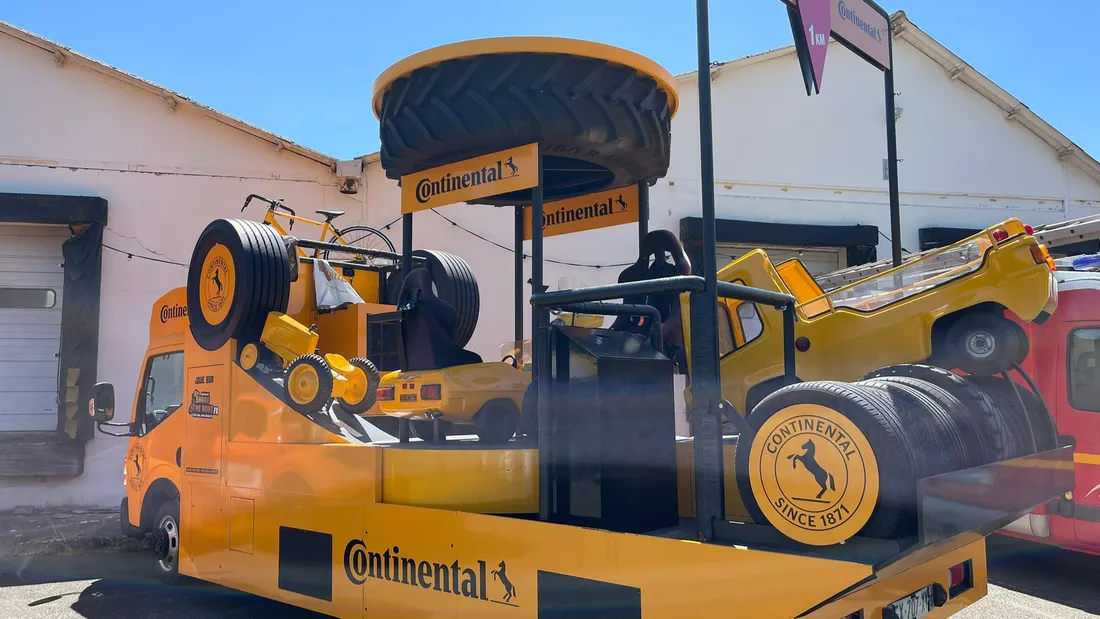 la fabrik, caravane, cyclisme, tour de france