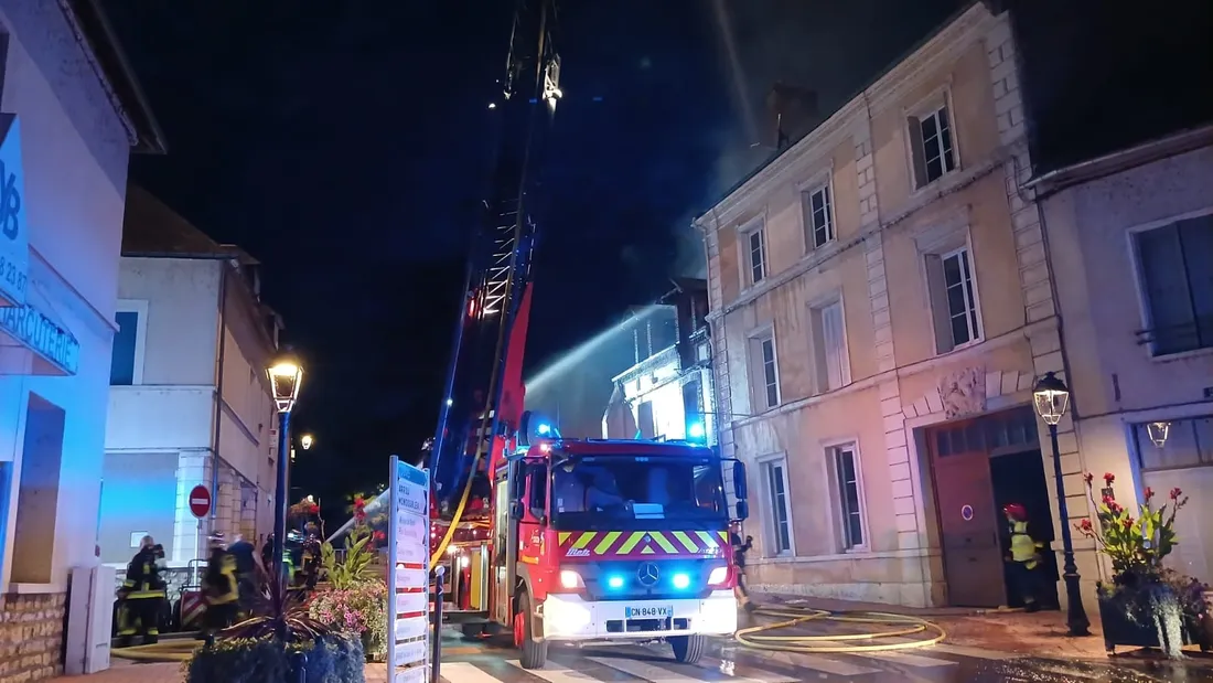 FEU boulangerie gouin cloyes