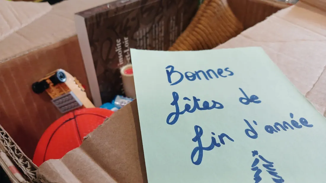 Boîte de Noël Recyclerie Solidaire 