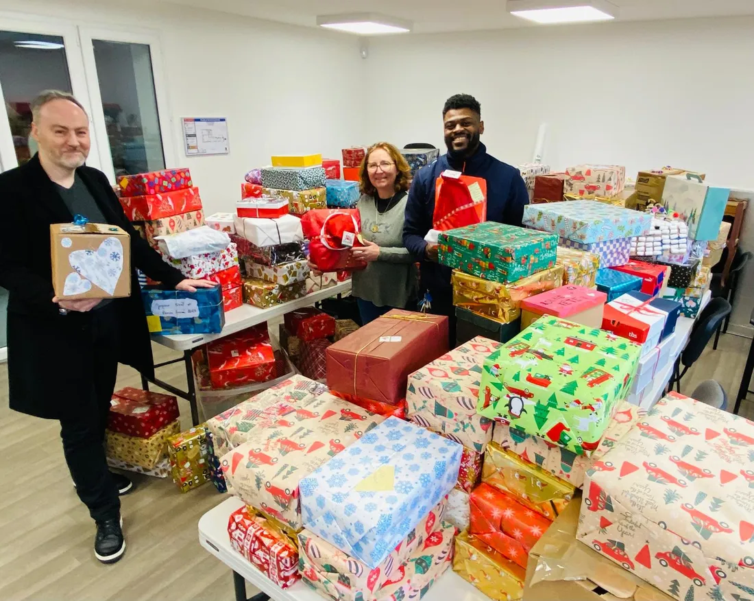 Opération boîte de noël Reconstruire Ensemble