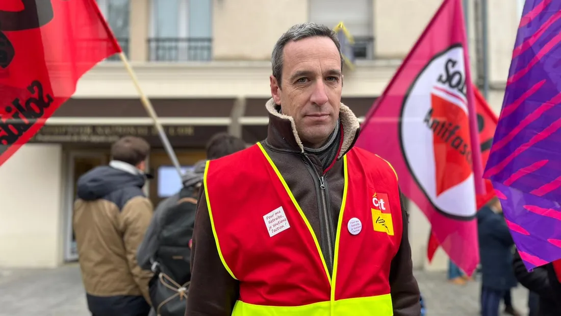 Fernand Carré, syndicaliste au sein de la CGT des Cheminots d'Eure-et-Loir