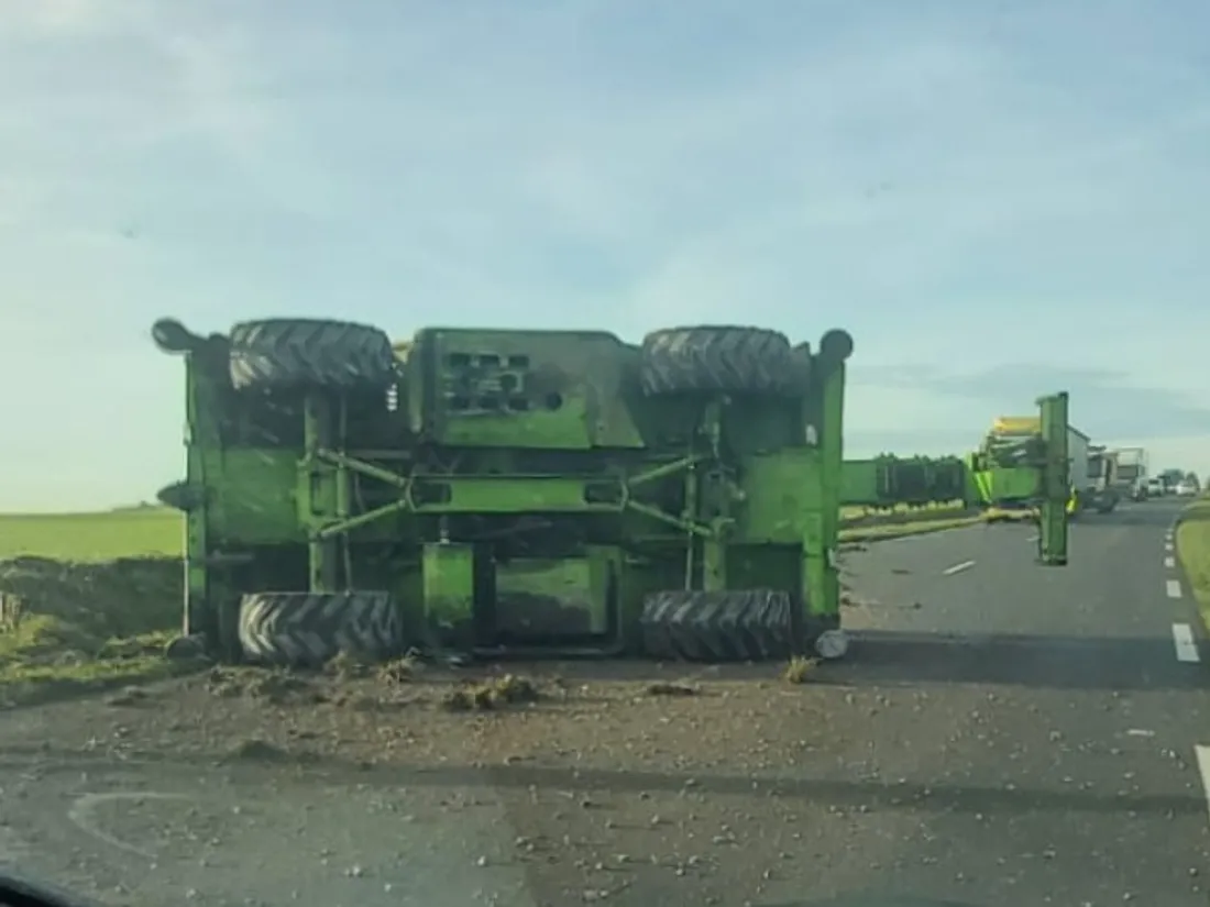 téléscopique accident  décembre 2025