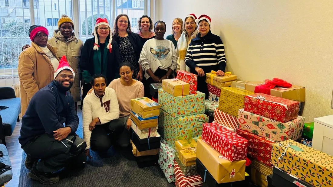 Opération boîte de Noël Recyclerie solidaire 2025