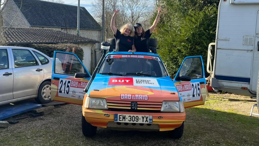 Sylvie et Joanna s'apprêtent à participer à la 10ème édition du Bab El Raid