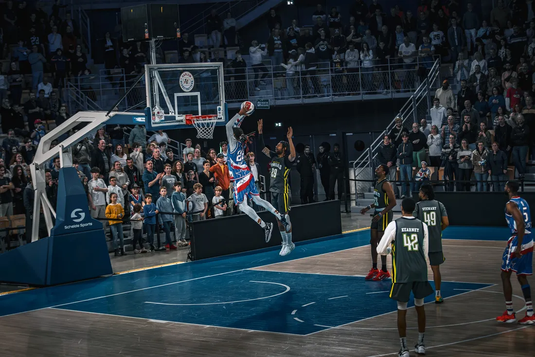 Les Harlem Globetrotters ont enflammé le Colisée de Chartres