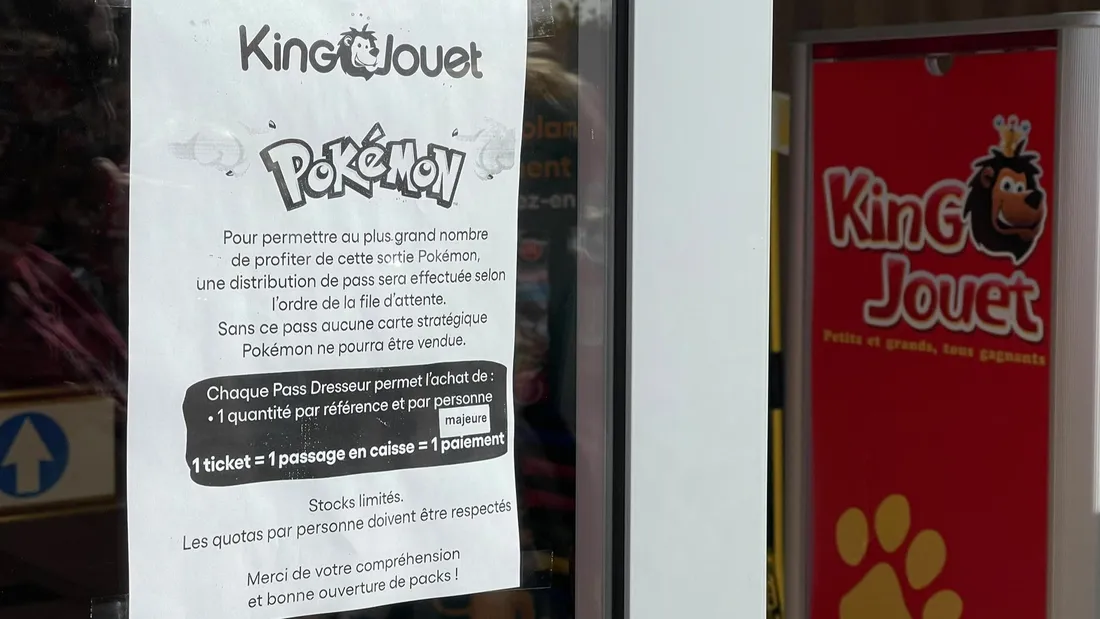 affiche, pokémon, king jouet
