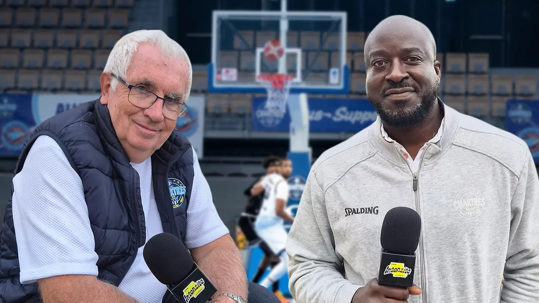 Yves PARIS, Président et Abgué BARAKAOU, Coach du C'Chartres Métropole Basket Masculin