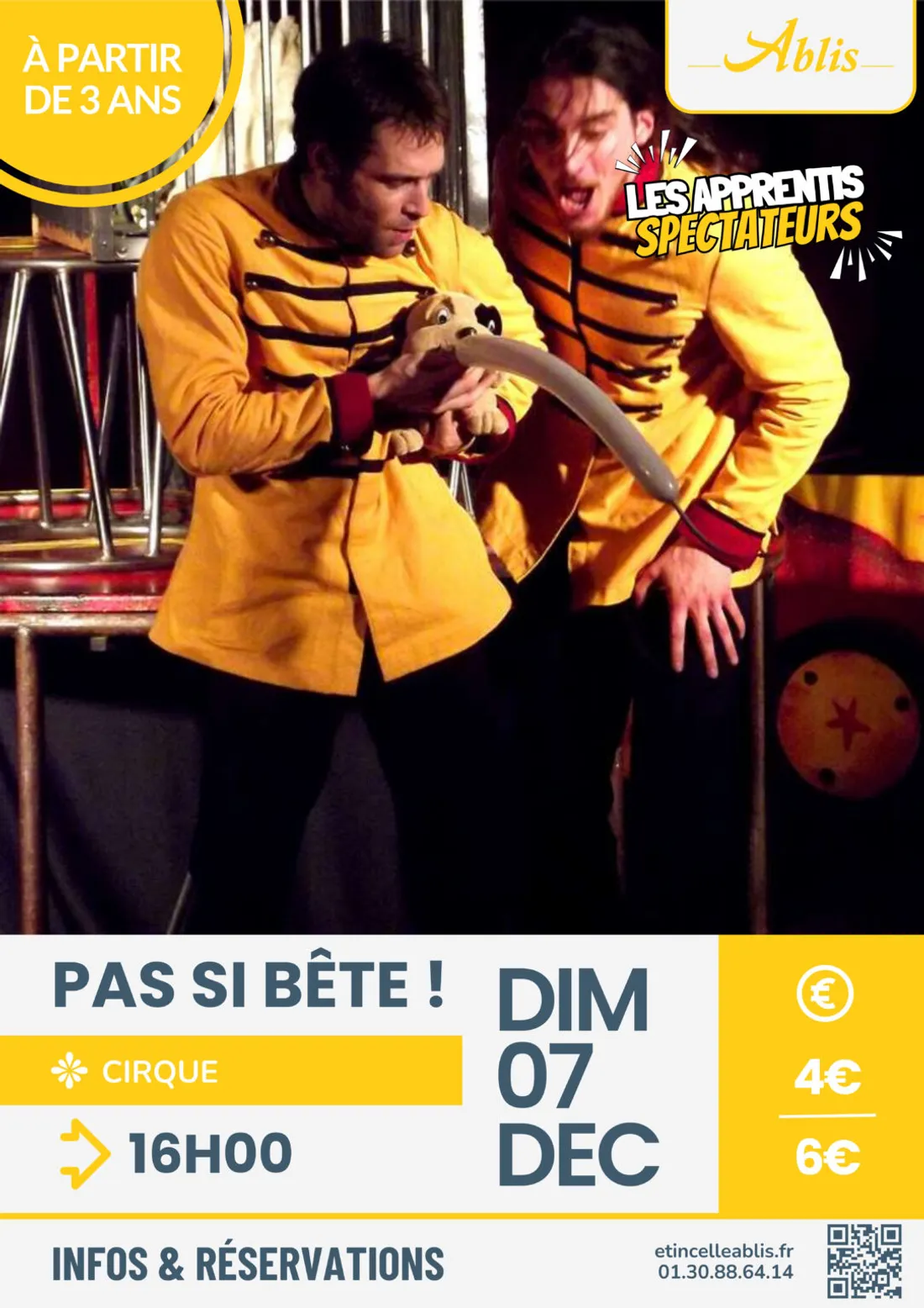 ABLIS (78) - Cirque : Pas si bête !